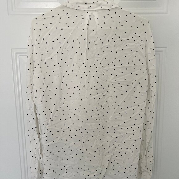 White Polka Dot Shirt - Picture 3 of 3